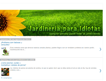 Tablet Screenshot of jardineriaparaidiotas.blogspot.com