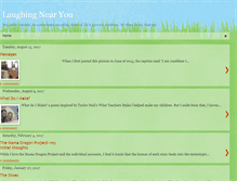Tablet Screenshot of laughingnearyou.blogspot.com