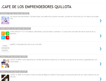 Tablet Screenshot of cafequillotaemprendedores.blogspot.com