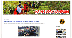 Desktop Screenshot of kamibudakkampung.blogspot.com