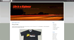 Desktop Screenshot of lifeisahighway91.blogspot.com