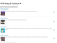 Tablet Screenshot of mis-famosos.blogspot.com