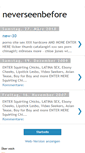 Mobile Screenshot of neverseenbeforex.blogspot.com