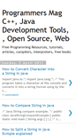 Mobile Screenshot of programmersmag.blogspot.com