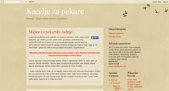 Desktop Screenshot of pekarskekecelje.blogspot.com