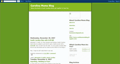 Desktop Screenshot of carolinamomsblog.blogspot.com