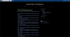 Desktop Screenshot of desktopstudents.blogspot.com