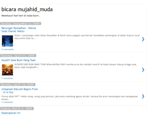 Tablet Screenshot of mujahid84.blogspot.com