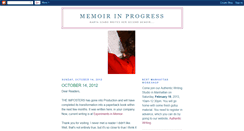 Desktop Screenshot of memoir-in-progress.blogspot.com