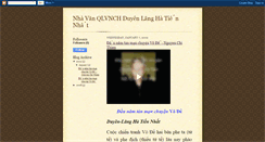 Desktop Screenshot of duyenlanghatiennhat.blogspot.com