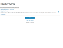 Tablet Screenshot of naughty-wives-2004.blogspot.com