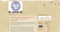 Desktop Screenshot of addves.blogspot.com