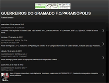 Tablet Screenshot of guerreirosdogramado.blogspot.com