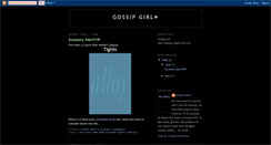 Desktop Screenshot of gossipgirlstyles.blogspot.com