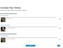 Tablet Screenshot of increaseyourtattoo.blogspot.com