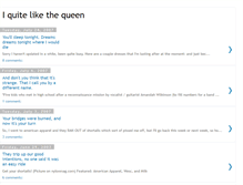 Tablet Screenshot of iquitelikethequeen.blogspot.com