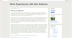 Desktop Screenshot of alexwandrews.blogspot.com