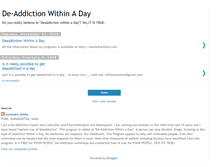 Tablet Screenshot of deaddiction-within-a-day.blogspot.com