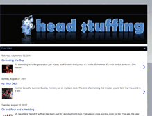 Tablet Screenshot of headstuffing.blogspot.com