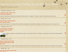 Tablet Screenshot of gettysburgpassagethoughts.blogspot.com