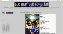 Desktop Screenshot of elobeatlesforever.blogspot.com