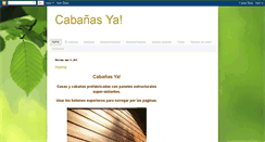 Desktop Screenshot of cabanasya.blogspot.com