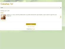 Tablet Screenshot of cabanasya.blogspot.com