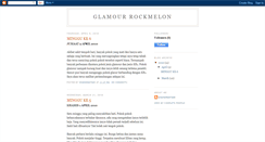 Desktop Screenshot of glamourrockmelon.blogspot.com