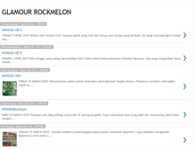 Tablet Screenshot of glamourrockmelon.blogspot.com
