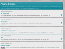 Tablet Screenshot of alegriafitness.blogspot.com