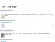 Tablet Screenshot of cowlingreport.blogspot.com