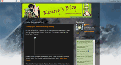 Desktop Screenshot of kennyforevercool.blogspot.com