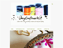 Tablet Screenshot of joeycraftworkz.blogspot.com