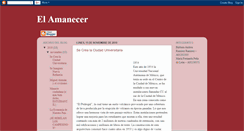 Desktop Screenshot of elamanecermex.blogspot.com