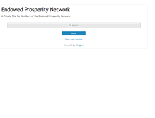Tablet Screenshot of endowedprosperitynet.blogspot.com