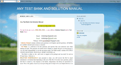 Desktop Screenshot of anytestbank.blogspot.com