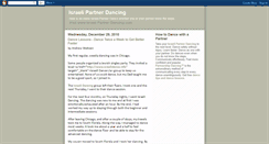 Desktop Screenshot of israelipartnerdancing.blogspot.com