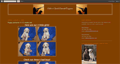 Desktop Screenshot of hannahspuppies.blogspot.com
