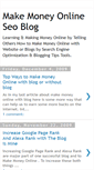 Mobile Screenshot of makemoneyseoblog.blogspot.com