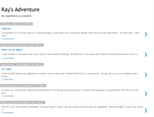 Tablet Screenshot of kays2010adventure.blogspot.com