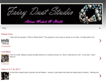 Tablet Screenshot of fairyduststudios.blogspot.com