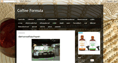 Desktop Screenshot of coffeeformula.blogspot.com