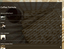 Tablet Screenshot of coffeeformula.blogspot.com