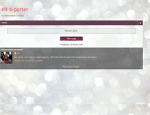 Tablet Screenshot of eli-a-porter.blogspot.com