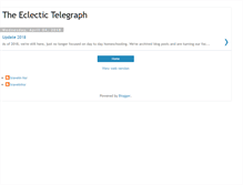 Tablet Screenshot of eclectictelegraph.blogspot.com