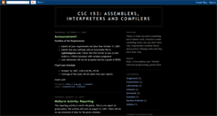 Desktop Screenshot of csc153june2007.blogspot.com