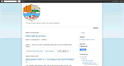 Desktop Screenshot of futbolsalabasepoblademontornes.blogspot.com