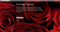 Desktop Screenshot of fantasythread.blogspot.com