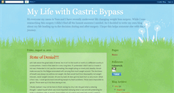 Desktop Screenshot of mylifewithgastricbypass.blogspot.com