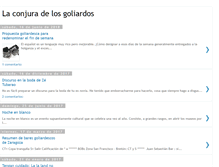 Tablet Screenshot of laconjuradelosgoliardos.blogspot.com